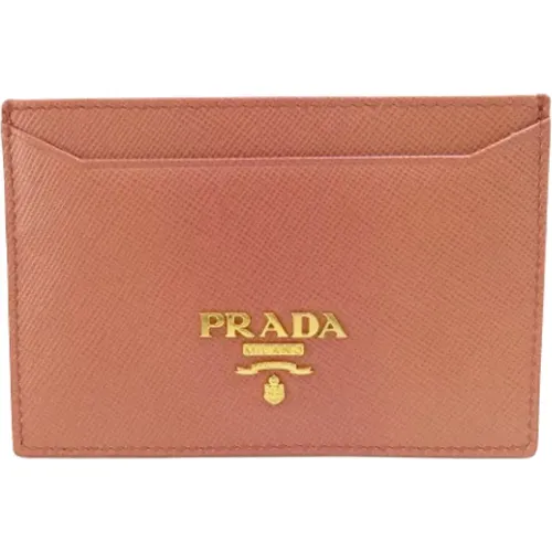 Pre-owned Leather wallets , female, Sizes: ONE SIZE - Prada Vintage - Modalova