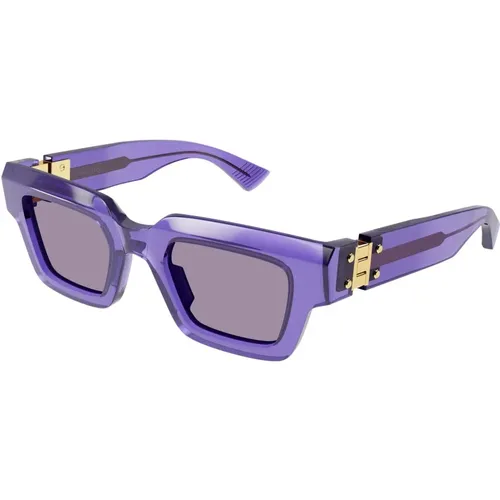 Violette Sonnenbrille Bv1230S - Bottega Veneta - Modalova