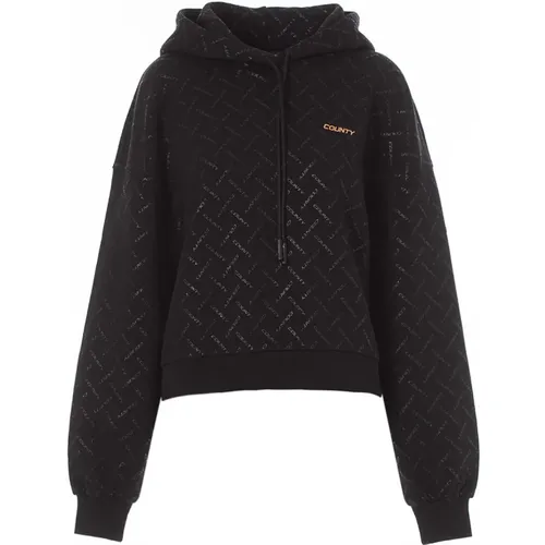 Fleece Sweatshirt , Damen, Größe: M - Marcelo Burlon - Modalova