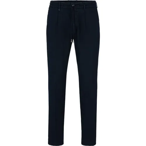 Linen Pants with Side and Back Pockets , male, Sizes: XL, L, 2XL, 3XL - Hugo Boss - Modalova