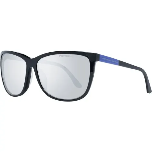 Schwarze Damen Sonnenbrille Schmetterling Stil - Porsche Design - Modalova