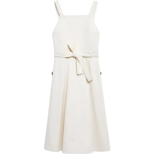 Cotton Dress with Shoulder Straps , female, Sizes: XS - Weekend - Modalova