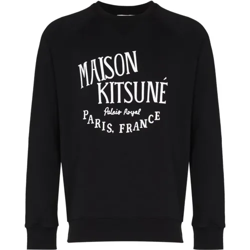Sweatshirt , Herren, Größe: L - Maison Kitsuné - Modalova