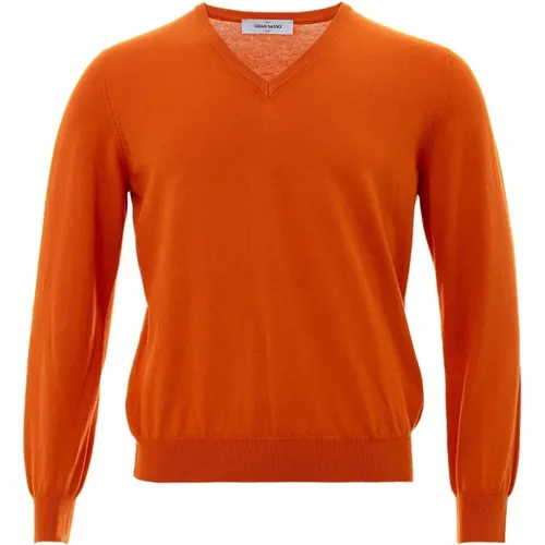 Eleganter Baumwoll Herren Pullover - Gran Sasso - Modalova