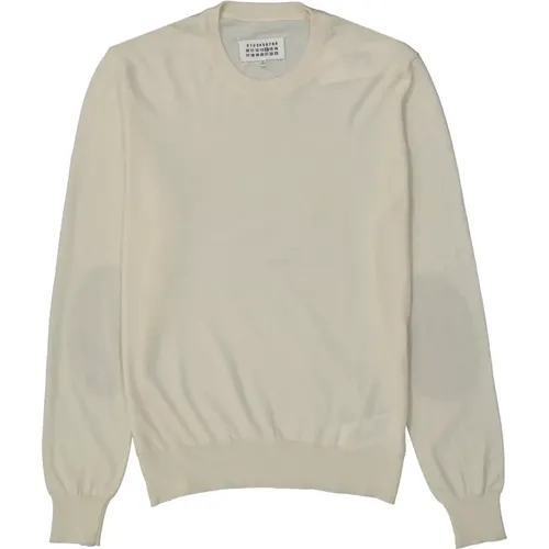 V Neck Sweater for Men , male, Sizes: M - Maison Margiela - Modalova