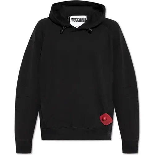 Baumwoll-Sweatshirt , Herren, Größe: M - Moschino - Modalova