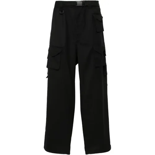 Schwarze Cargo Hose , Herren, Größe: S - Y-3 - Modalova