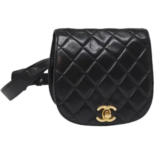 Pre-owned Leather crossbody-bags , female, Sizes: ONE SIZE - Chanel Vintage - Modalova