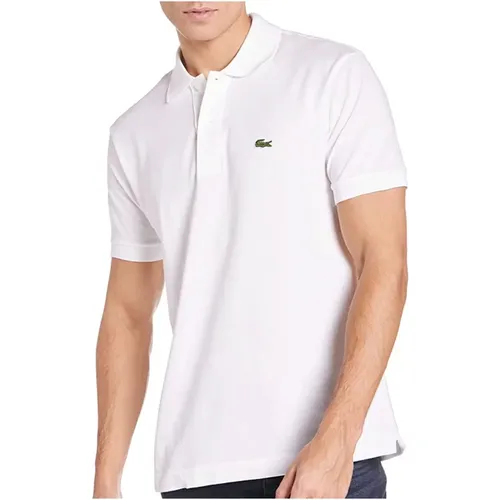 Leichtes und Natürliches Weißes Polo , Herren, Größe: L - Lacoste - Modalova