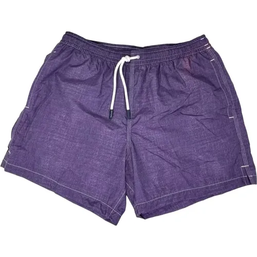Beach Shorts Lightweight Quick Dry , male, Sizes: L - Gran Sasso - Modalova