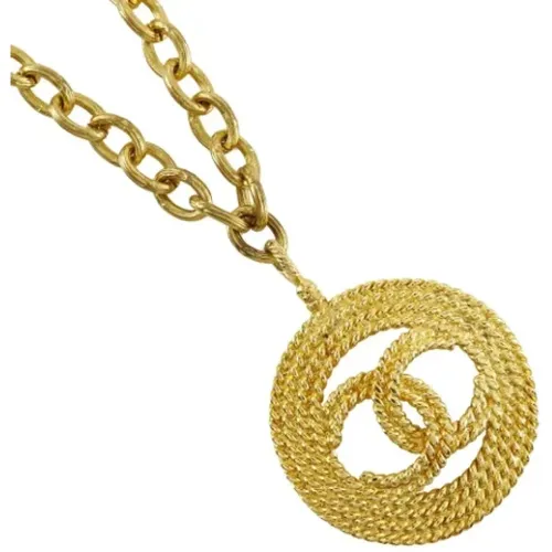 Pre-owned Metal chanel-jewelry , female, Sizes: ONE SIZE - Chanel Vintage - Modalova