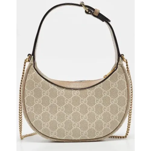 Pre-owned Canvas handbags , female, Sizes: ONE SIZE - Gucci Vintage - Modalova