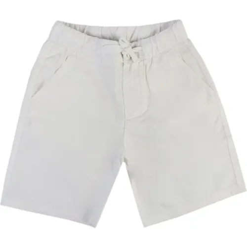 Weiße Elastische Bermuda Shorts - Sun68 - Modalova