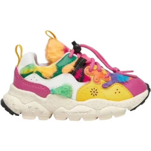 Mehrfarbige Flache Schuhe für Mädchen - Flower Mountain - Modalova