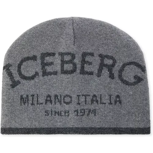 Warmes Jacquard-Beanie Iceberg - Iceberg - Modalova