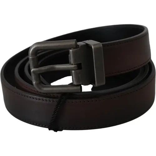 Durable Leather Belt , male, Sizes: 115 CM - Dolce & Gabbana - Modalova