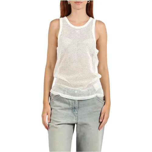 Mesh Tank Top , Damen, Größe: S - Courrèges - Modalova