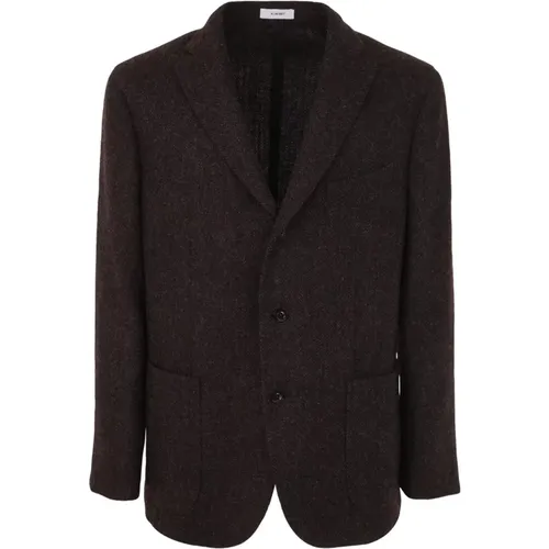 Brauner Shetland-Blazer Boglioli - Boglioli - Modalova