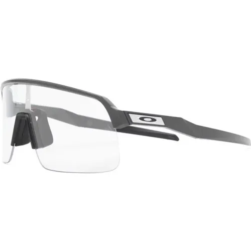 Schwarze Sonnenbrille für den täglichen Gebrauch , unisex, Größe: 39 MM - Oakley - Modalova