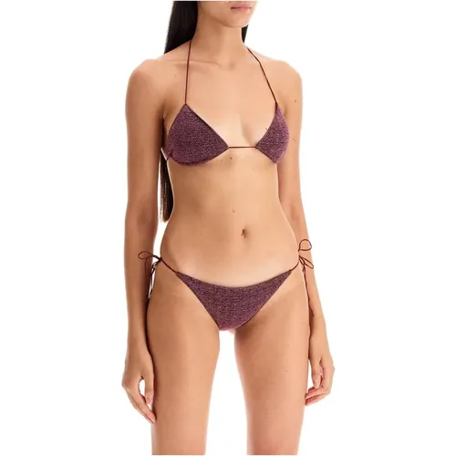 Lumière Dreieck Bikini Set , Damen, Größe: M - Oseree - Modalova