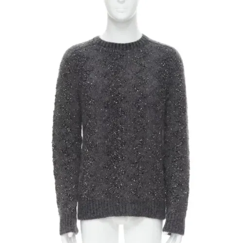 Pre-owned Wool tops , female, Sizes: 3XL/4XL - Saint Laurent Vintage - Modalova
