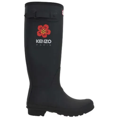 Rain Boots with Boke Flower Print , female, Sizes: 8 UK - Kenzo - Modalova