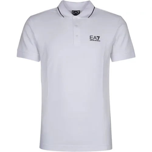 Klassisches Polo-Shirt für Männer - Emporio Armani EA7 - Modalova