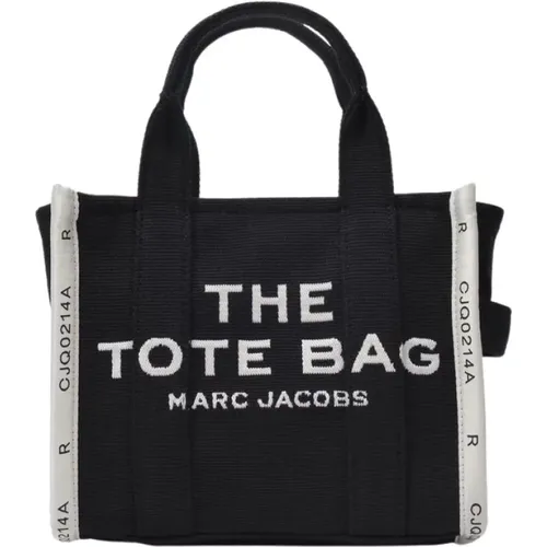Schwarze Canvas Mini Tote Tasche , Damen, Größe: ONE Size - Marc Jacobs - Modalova
