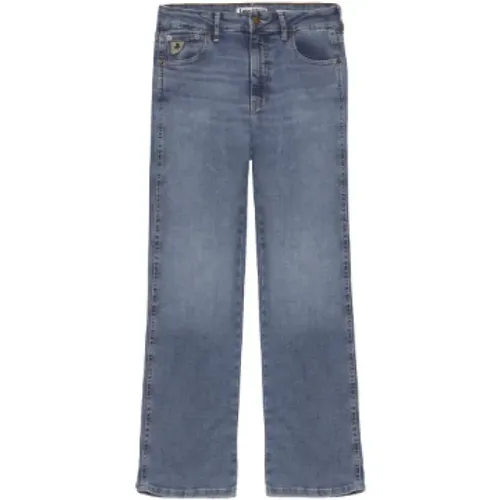 Stone Linen High Waist Jeans , Damen, Größe: W29 L32 - Lois - Modalova