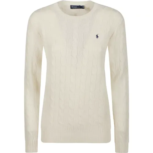 Pullover mit Rundhalsausschnitt , Damen, Größe: L - Polo Ralph Lauren - Modalova