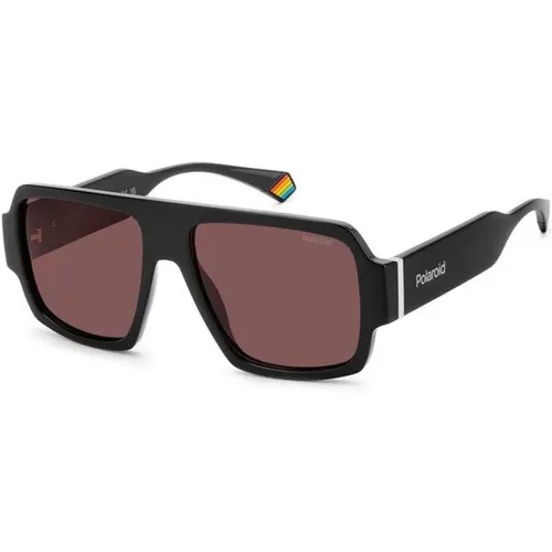 Sonnenbrillen , Herren, Größe: 55 MM - Polaroid - Modalova