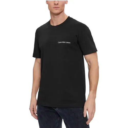 T-Shirts , male, Sizes: M, XL, L - Calvin Klein Jeans - Modalova