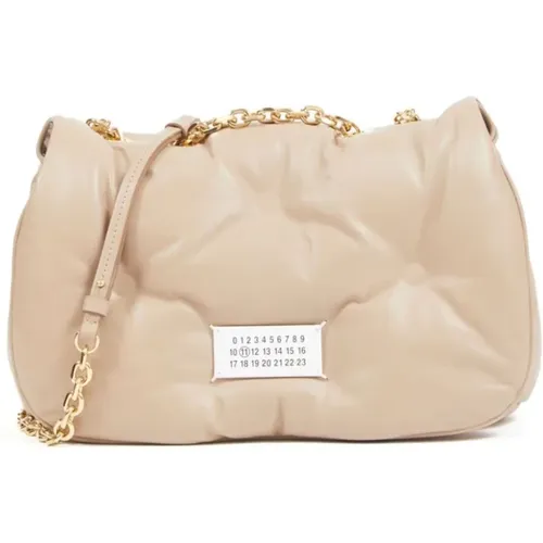 Quilted Glam Slam Bag , female, Sizes: ONE SIZE - Maison Margiela - Modalova