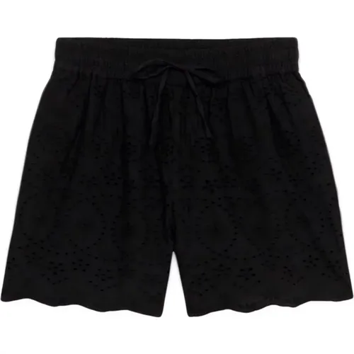 Spitzen-Shorts mit Taillenzug , Damen, Größe: XL - Oltre - Modalova