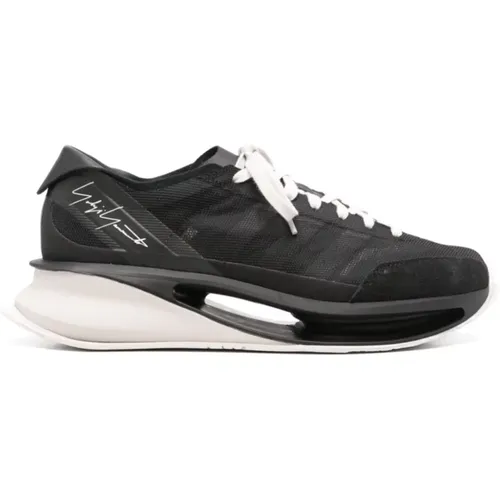 Sneakers Mesh Suede Leather Panels , male, Sizes: 9 UK, 7 UK, 8 UK, 10 UK, 7 1/2 UK, 10 1/2 UK, 9 1/2 UK - Y-3 - Modalova