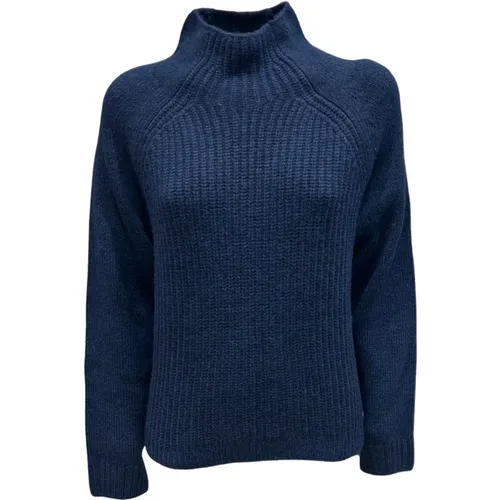 Oversized Strickpullover mit Stehkragen , Damen, Größe: L - True Religion - Modalova