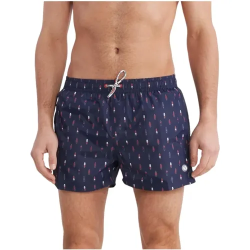 Surf Board Shorts Modern Design , male, Sizes: L, XL - Pepe Jeans - Modalova