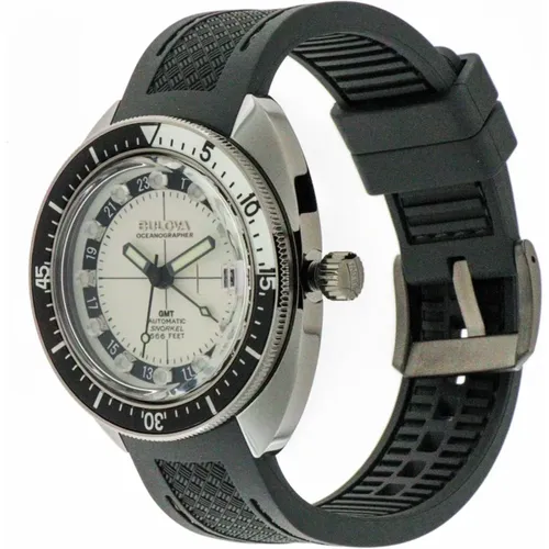Oceanographer GMT Automatic Watch , female, Sizes: ONE SIZE - Bulova - Modalova
