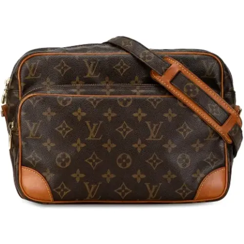 Pre-owned Canvas crossbody-bags , female, Sizes: ONE SIZE - Louis Vuitton Vintage - Modalova