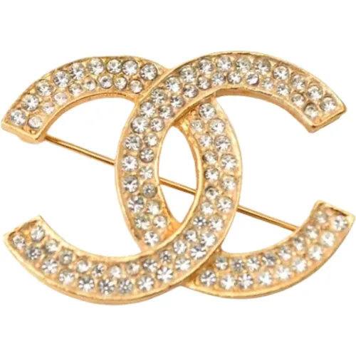 Pre-owned Metal brooches , female, Sizes: ONE SIZE - Chanel Vintage - Modalova