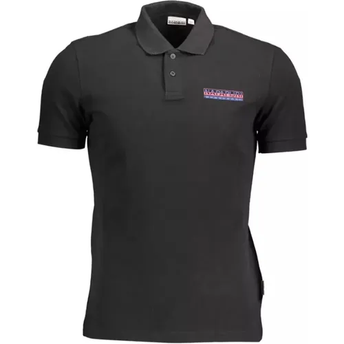 Klassisches Baumwoll-Poloshirt - Napapijri - Modalova