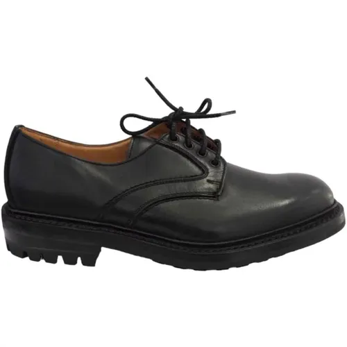 Klassische Derby Schuhe , Herren, Größe: 43 1/2 EU - Tricker's - Modalova