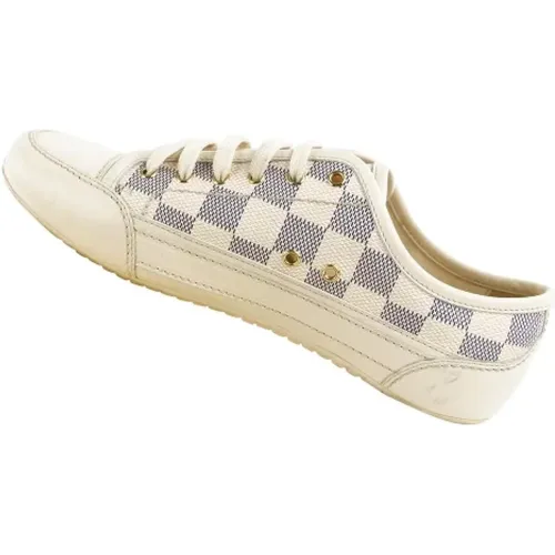 Pre-owned Leather sneakers , female, Sizes: 2 1/2 UK - Louis Vuitton Vintage - Modalova