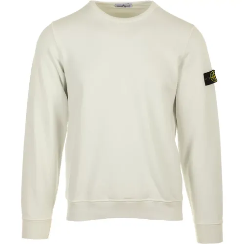 Weißer Pullover Junior Felpa - Stone Island - Modalova