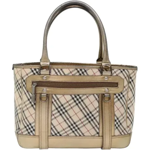 Pre-owned Canvas handbags , female, Sizes: ONE SIZE - Burberry Vintage - Modalova