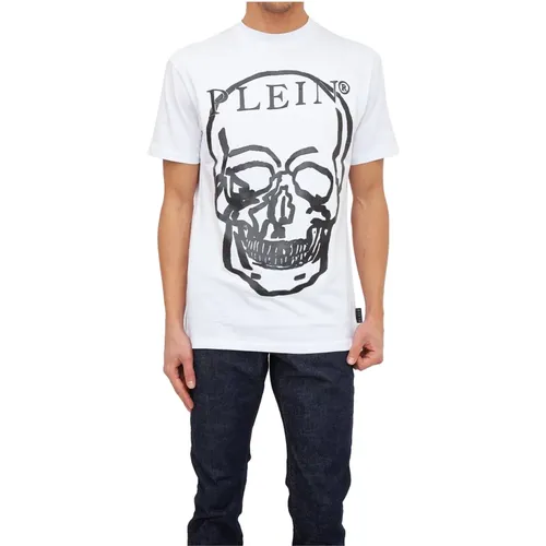 T-Shirts , male, Sizes: 3XL, 2XL - Philipp Plein - Modalova