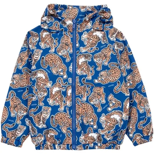 Blaue Leichte Jacke für Jungen - Kenzo - Modalova
