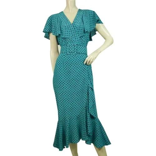 Pre-owned Polka Dot Long Dress , female, Sizes: S - Michael Kors Pre-owned - Modalova