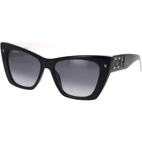 Iconische Sonnenbrille mit trendigen Farben , unisex, Größe: 53 MM - Dsquared2 - Modalova