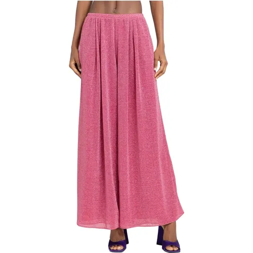 Raspberry Wide Leg Pants Oseree - Oseree - Modalova